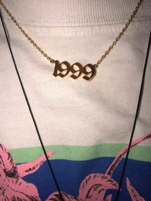 Birth Year Necklace