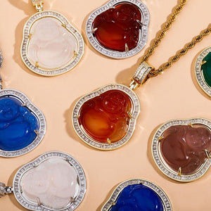 Buddha Pendant Charm Necklace