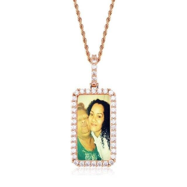 Customized Dog Tag Necklace With Picture
