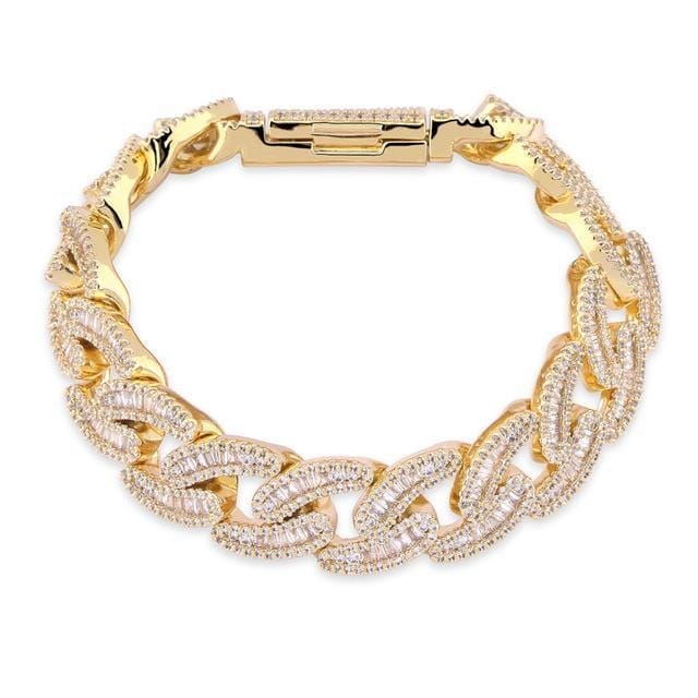 Mens Miami Cuban Link Bracelet