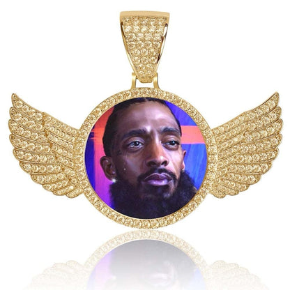 Wing Necklace With Picture