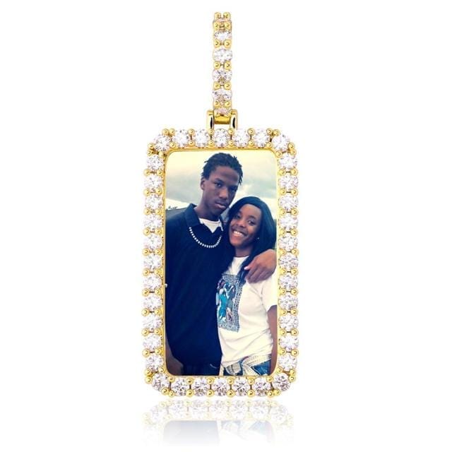 Customized Dog Tag Necklace With Picture