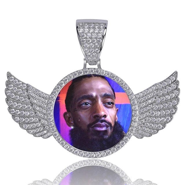 Custom necklace deals with wings