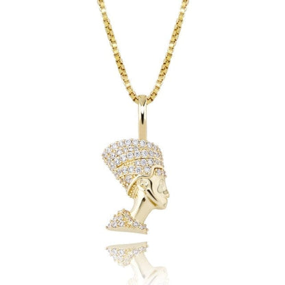 Gold Nefertiti Necklace