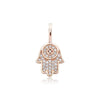 Colgante Mano de Fátima Hamsa - 100% Plata de Ley 925