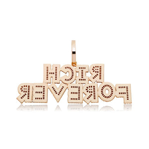 Colgante personalizado de letras baguette con collar de cuerda, cubano o tenis