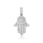 Hamsa Hand Of Fatima Charm Necklace