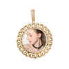 Custom Cuban Link Frame Photo Necklace