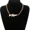 AR-15 Rifle Pendant Necklace