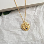 Sumerian Gold Coin Constellation Pendant/Necklace